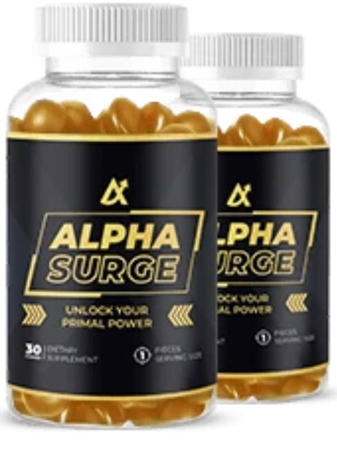 Alpha Surge Supplement 2 bottles